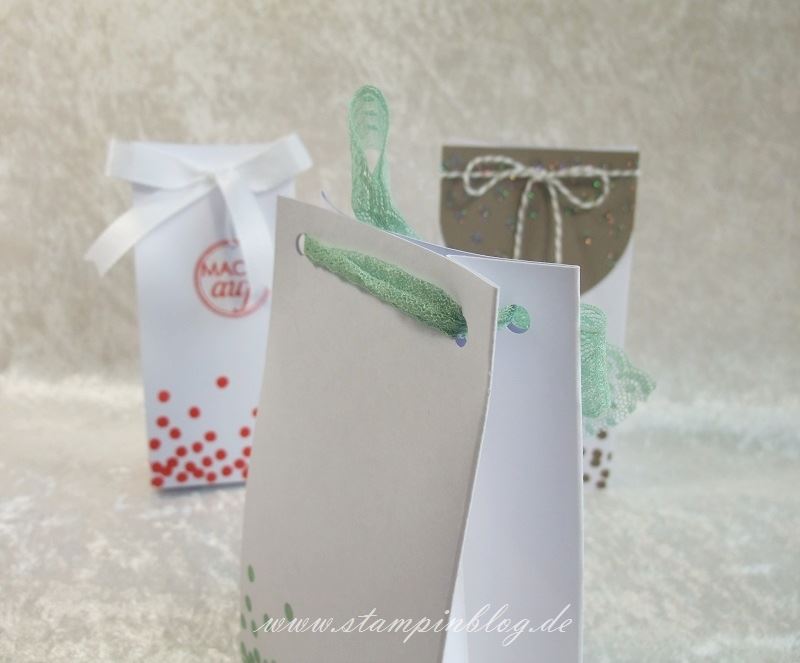 Geschenktüte-Tüte-Verpackung-Glitter-Heißklebepulver-Minzmakrone-Stampin-2