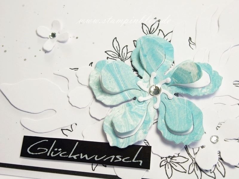 Geburtstag-Glückwunsch-Blumen-schwarz-weiß-türkis-Botanical-Blooms-Awesomely-Stampinblog-Stampin