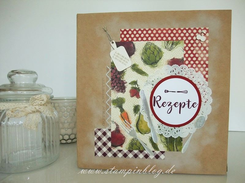 Rezeptbuch-Rezepte-Cover-Buch-Küche-Project-Life-Recieps-Stampinblog-Stampin
