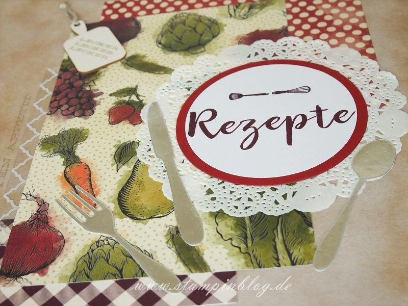 Rezeptbuch-Rezepte-Cover-Buch-Recieps-Küche-Project-Life-Stampinblog-Stampin