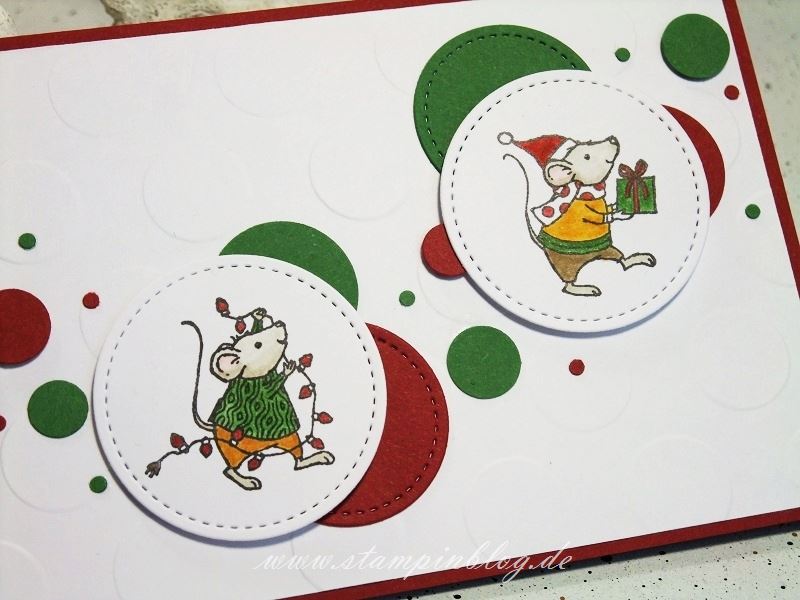Weihnachten-Maus-Mäuse-Merry-Mice-Mouse-rot-grün-Stampinblog-Stampin