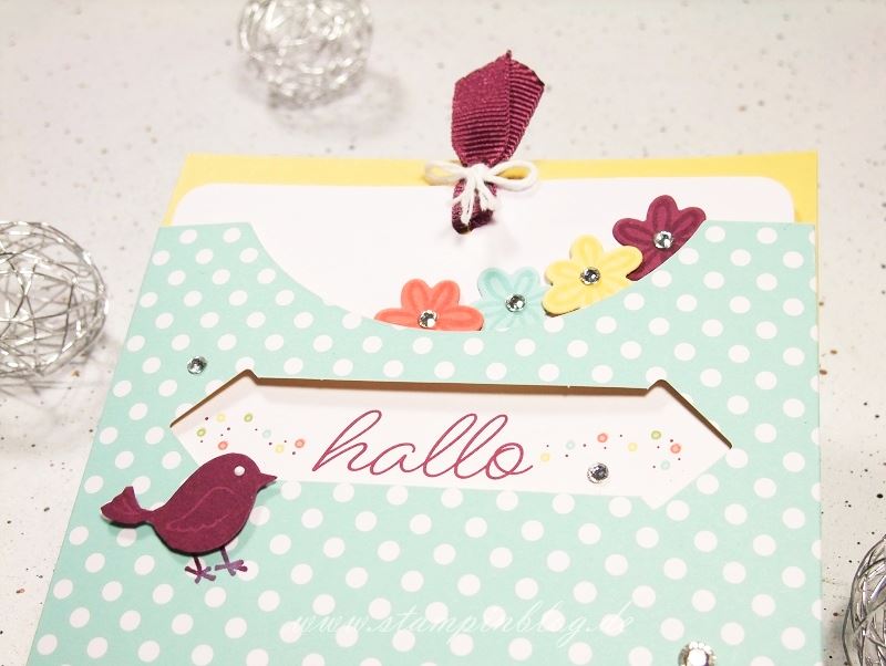 Kartenset-Kreativ-Kuvertiert-Swirly-Bird-Geburtstag-Vogel-Blume-Stampinblog-Stampin