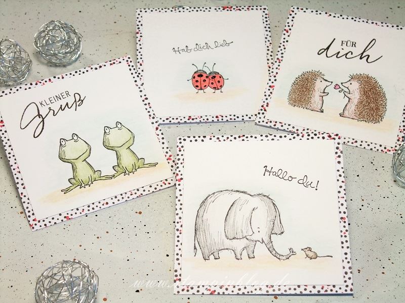 Grüße-Grußkarte-Danke-Igel-Frosch-Elefant-Maus-Love-You-Lots-Stampinblog-Stampin
